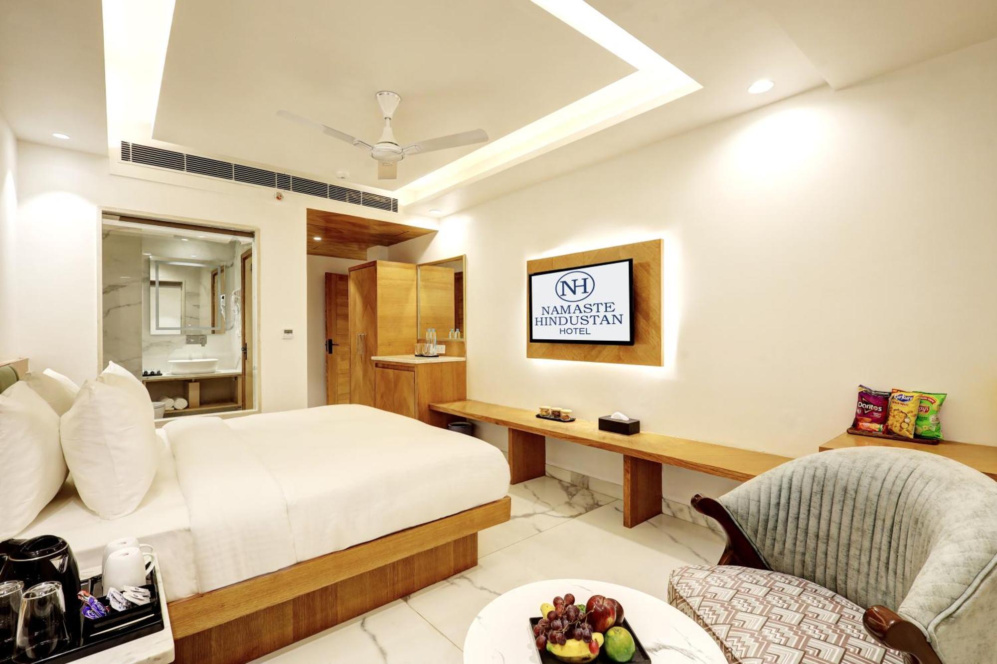 Hotel Namaste Hindustan Just A Minute Away From New Delhi Railway Station And Connaught Place Exterior foto