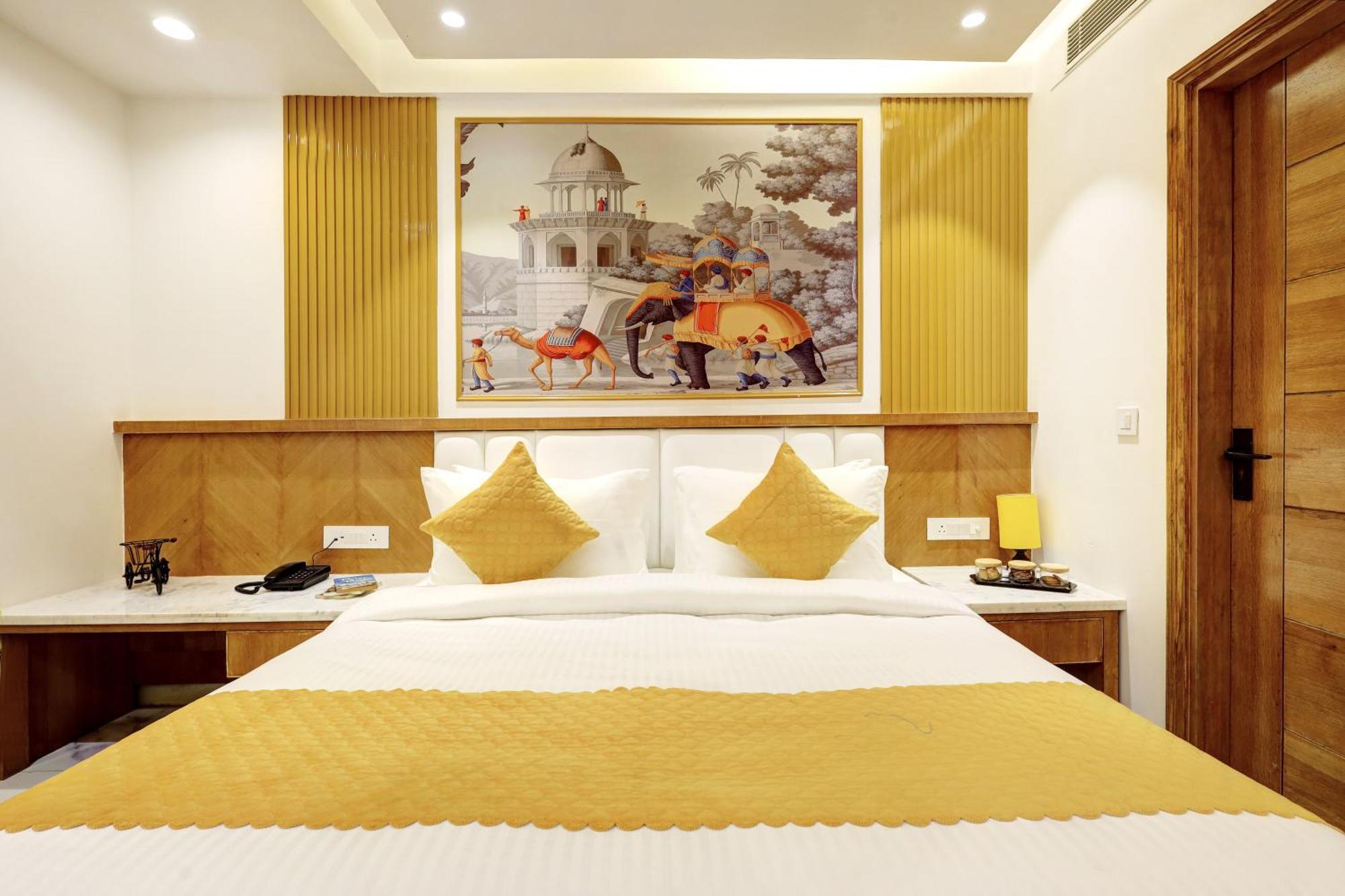Hotel Namaste Hindustan Just A Minute Away From New Delhi Railway Station And Connaught Place Exterior foto