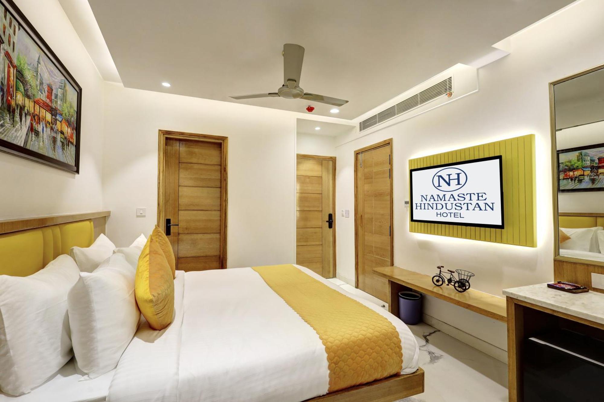 Hotel Namaste Hindustan Just A Minute Away From New Delhi Railway Station And Connaught Place Exterior foto