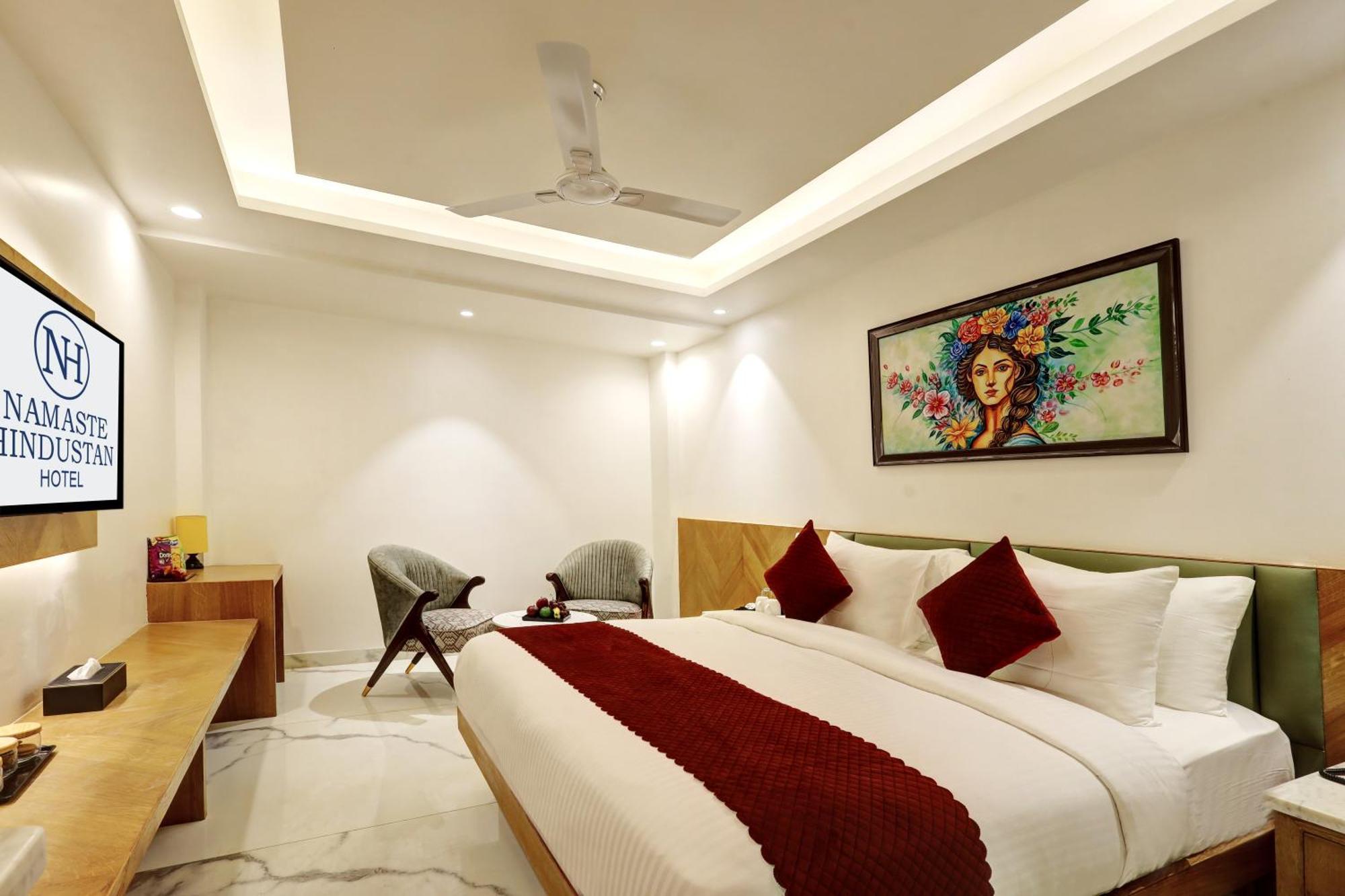 Hotel Namaste Hindustan Just A Minute Away From New Delhi Railway Station And Connaught Place Exterior foto