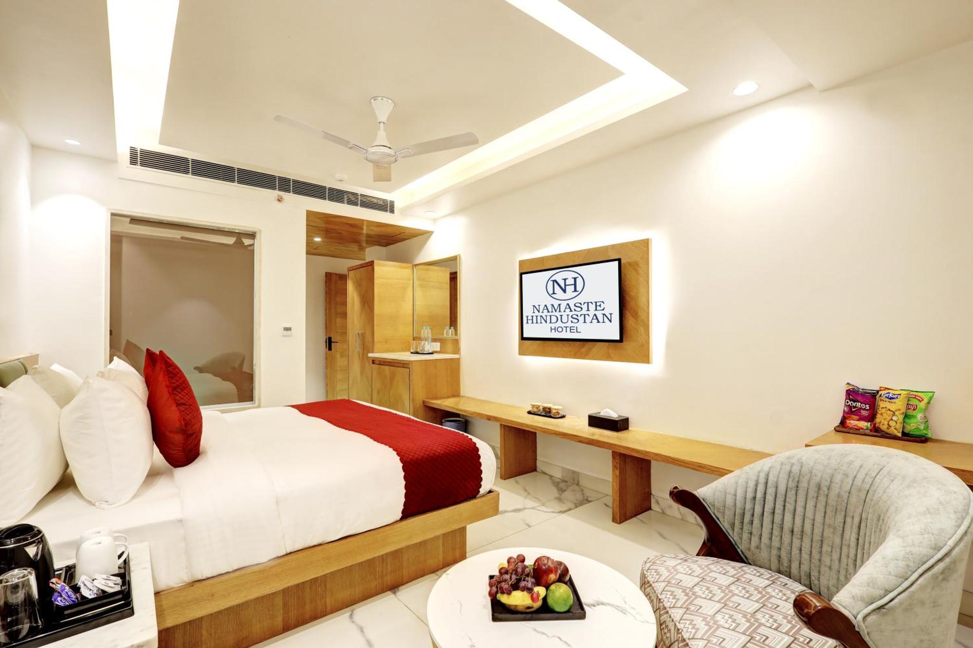 Hotel Namaste Hindustan Just A Minute Away From New Delhi Railway Station And Connaught Place Exterior foto